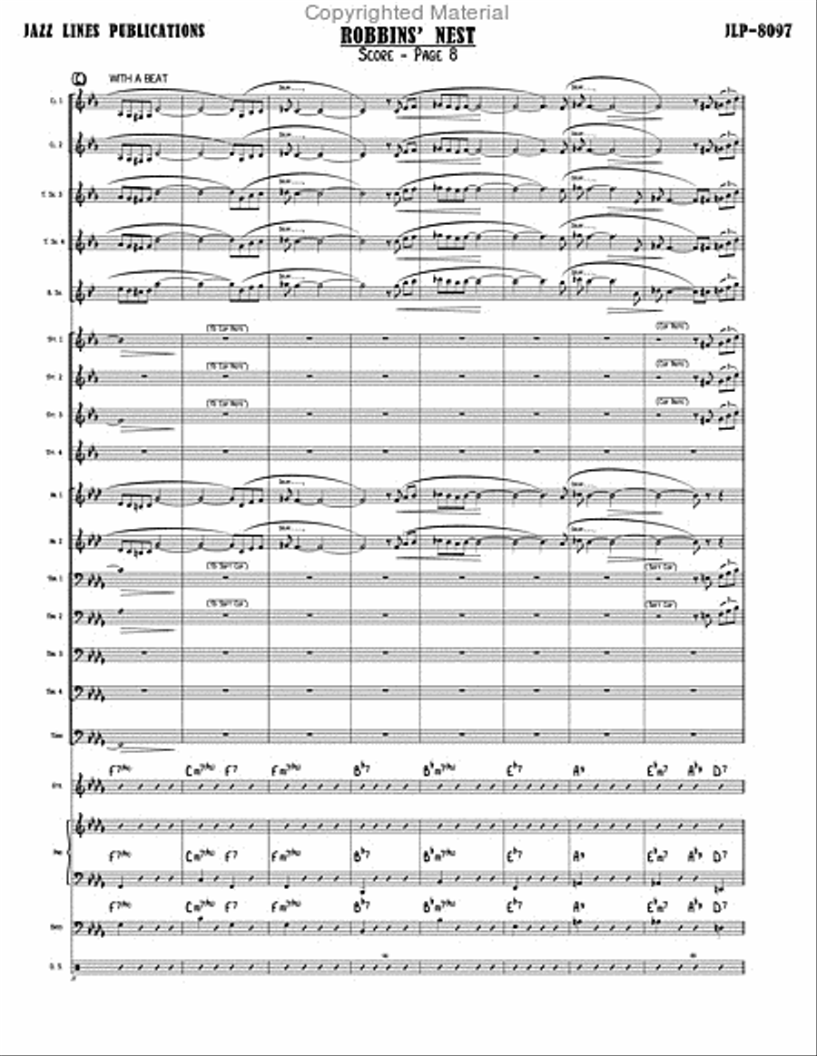 Robbins' Nest Big Band scores gallery preview page 8