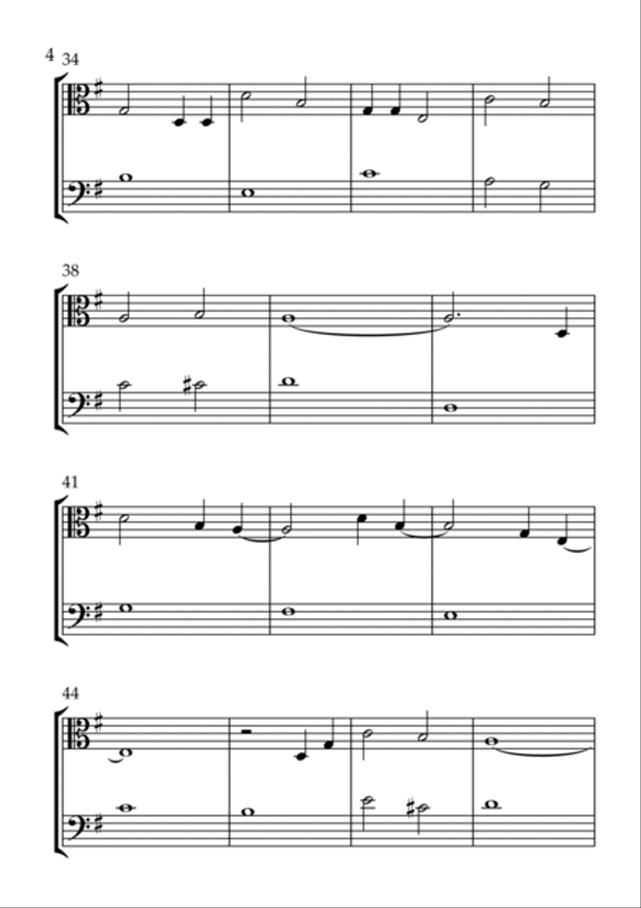 Can You Feel The Love Tonight Bassoon scores gallery preview page 4