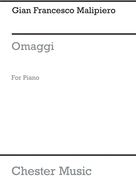 Omaggi for Piano Solo