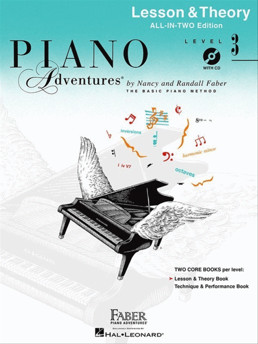 Piano Adventures All In Two 3 Lesson Theory Book/CD Piano Method scores gallery preview page 1