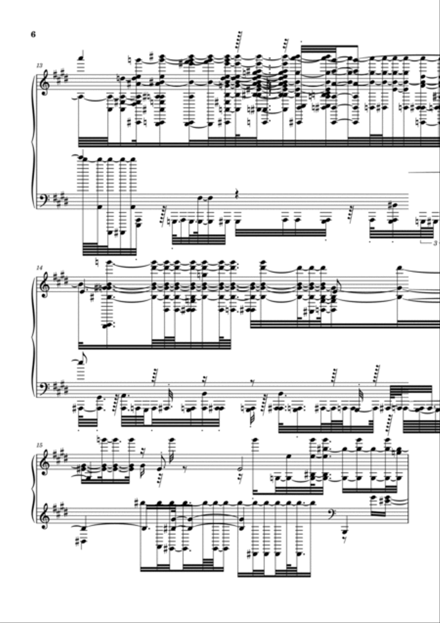 Alone With Sadness Piano, Vocal, Guitar scores gallery preview page 6