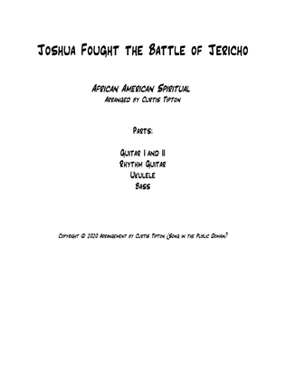 Book cover for Joshua Fought The Battle Of Jericho