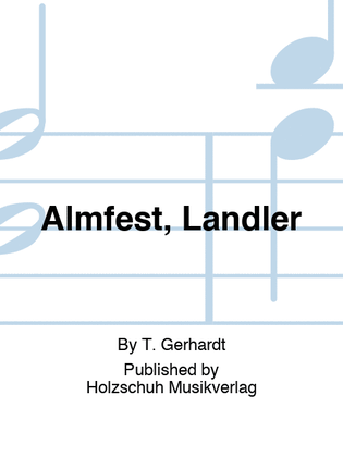 Book cover for Almfest, Ländler