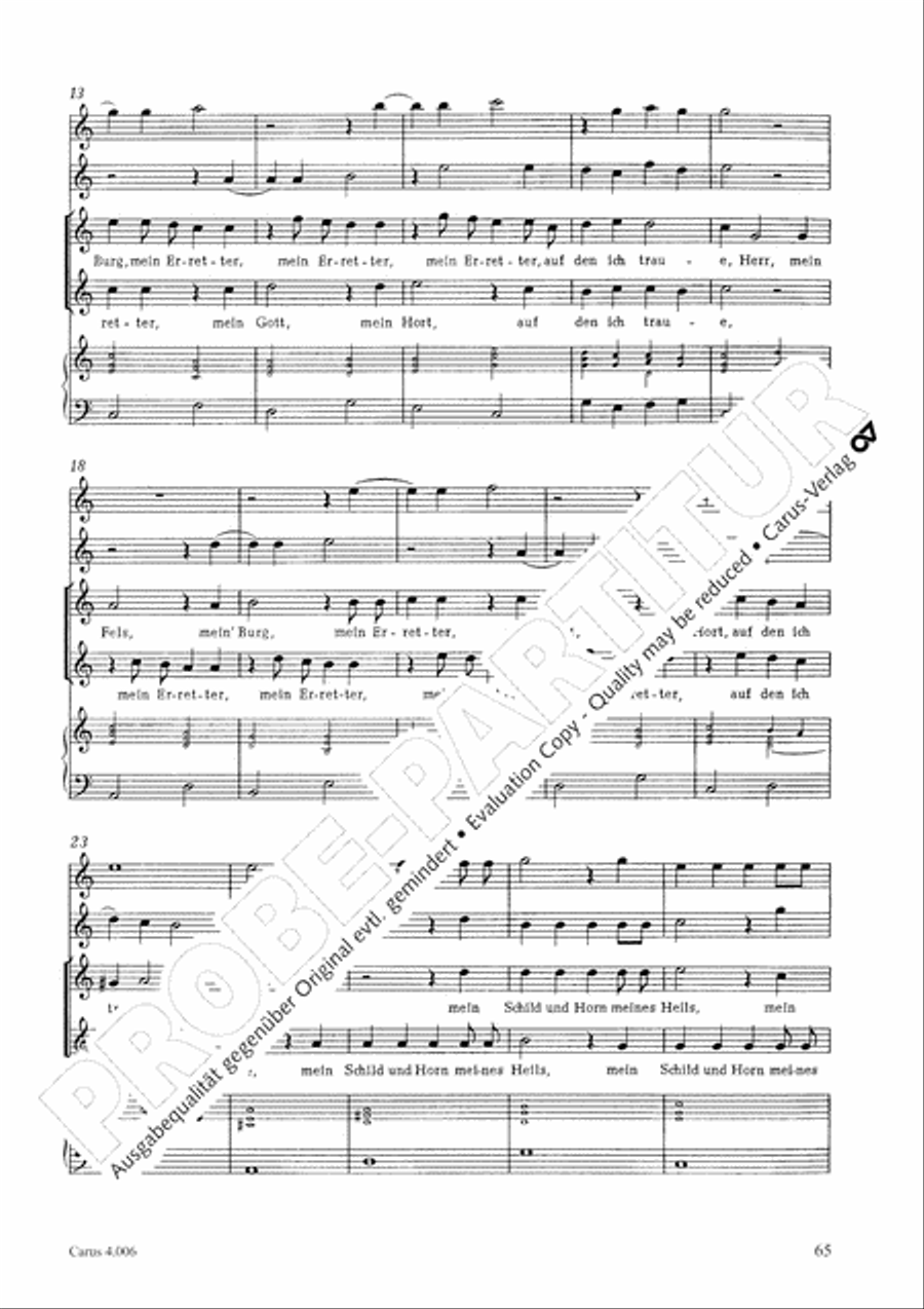Ten motets Choir scores gallery preview page 67