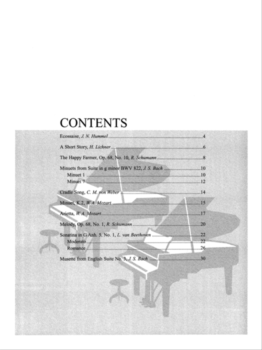 Suzuki Piano Ensemble Music for Piano Duo, Volume 2 Piano Accompaniment scores gallery preview page 2