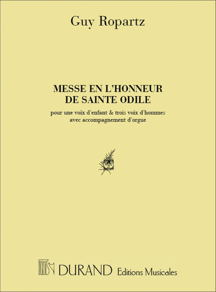 Messe Ste Odile Cht-Piano