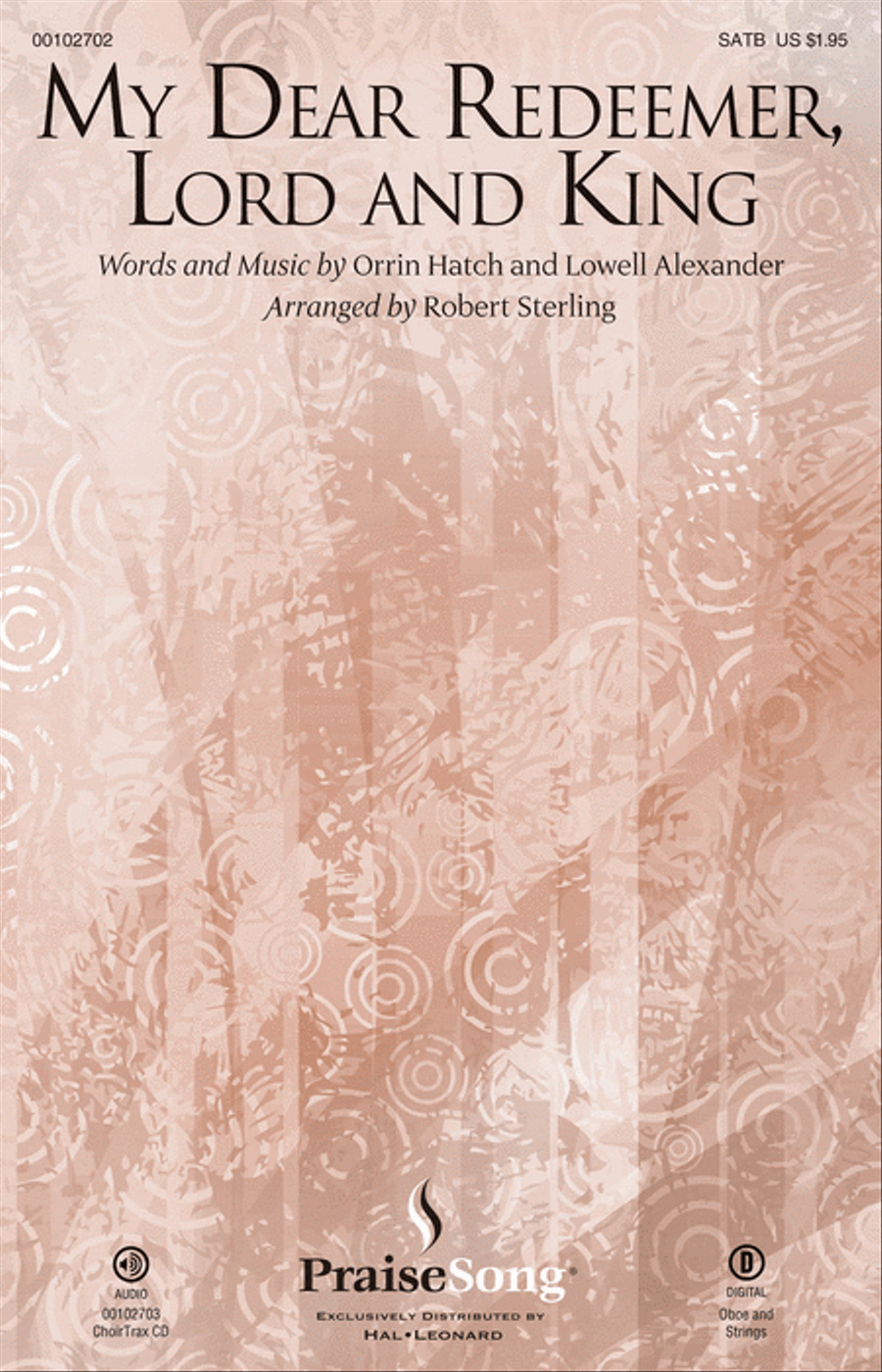 My Dear Redeemer, Lord and King 4-Part scores gallery preview page 1