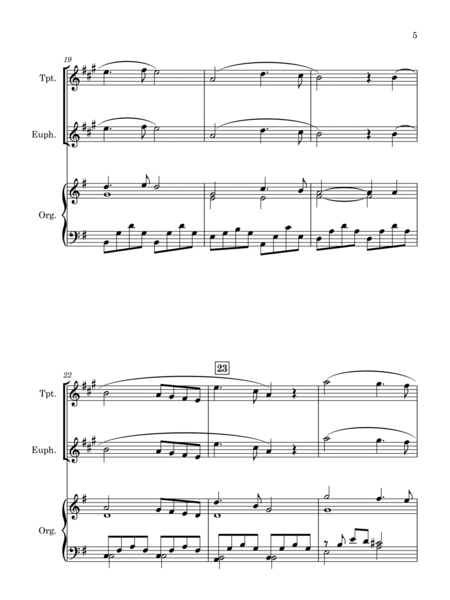 Cor Dulce (Valenti arr. for Euphonium Solo) image number null