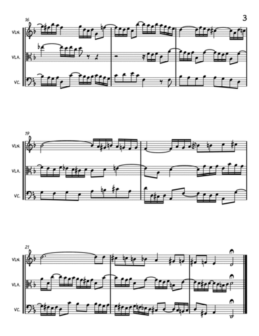 Invention a 3 voices Sinfonia No. 4 BWV 787 image number null