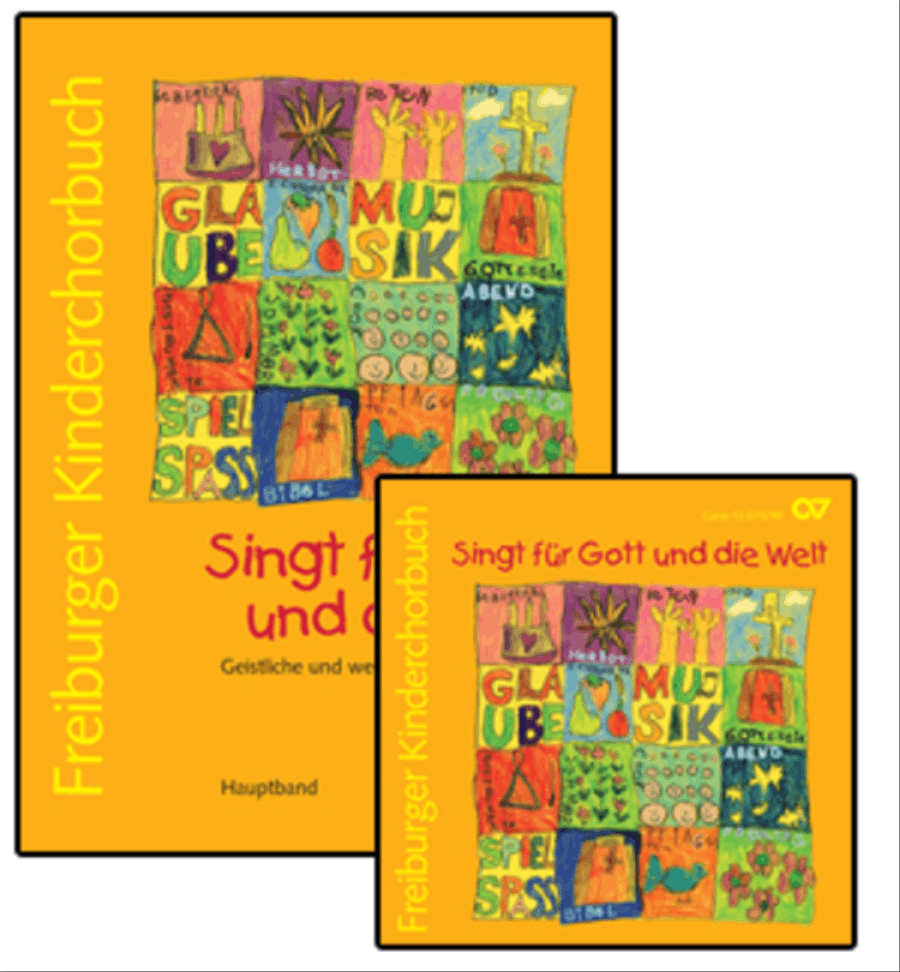 Freiburger Kinderchorbuch - Chorleiterband + CD Choir scores gallery preview page 1