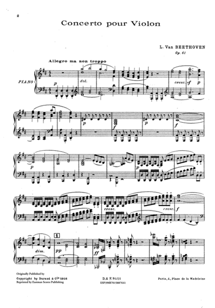Concerto, Op.61
