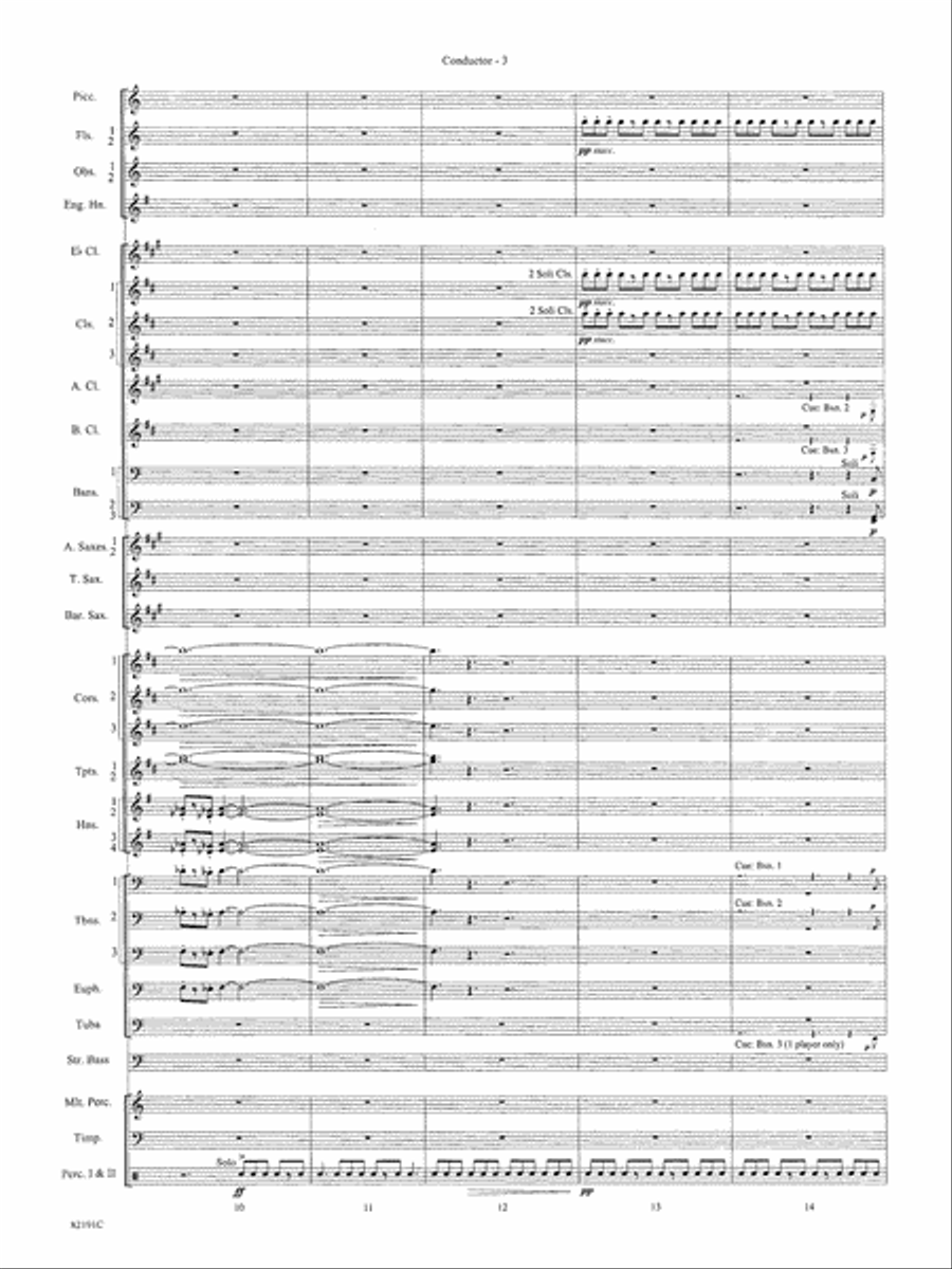 American Salute (based on When Johnny Comes Marching Home): Score by Morton Gould Concert Band - Digital Sheet Music page 5