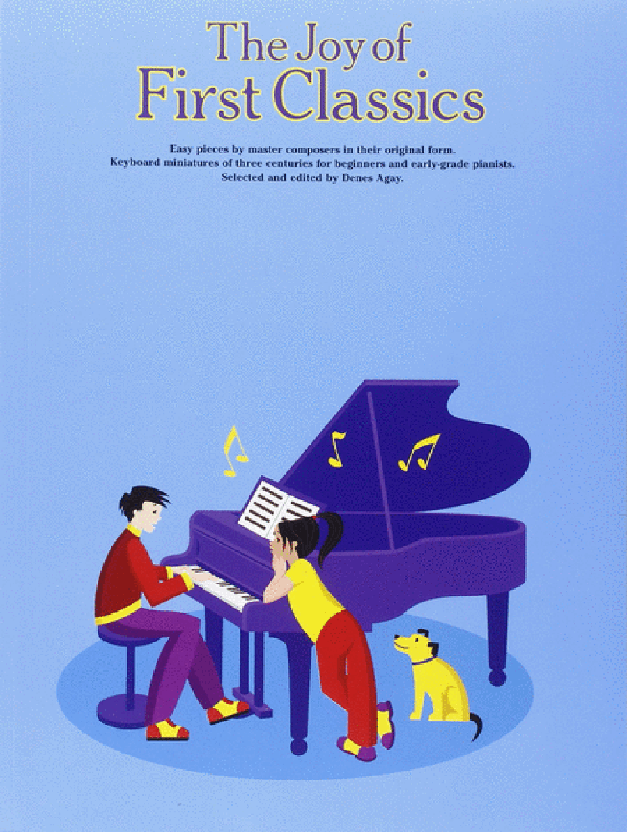 The Joy of First Classics - Book 1 Easy Piano scores gallery preview page 1