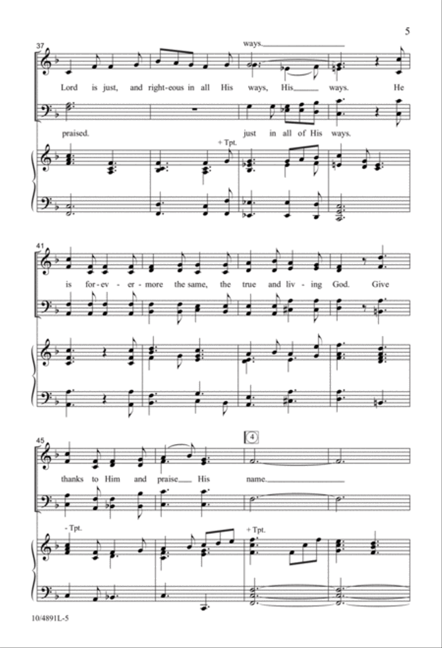 Joyfully Sing! Joyfully Sing! 4-Part scores gallery preview page 5
