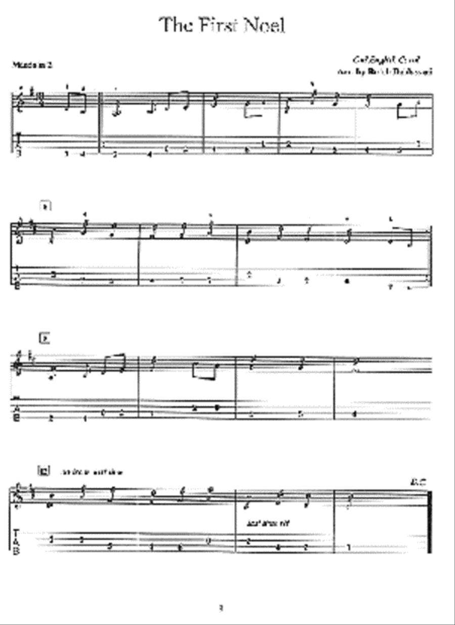 Evergreen - Mandolin Music for Christmas Mandolin scores gallery preview page 3