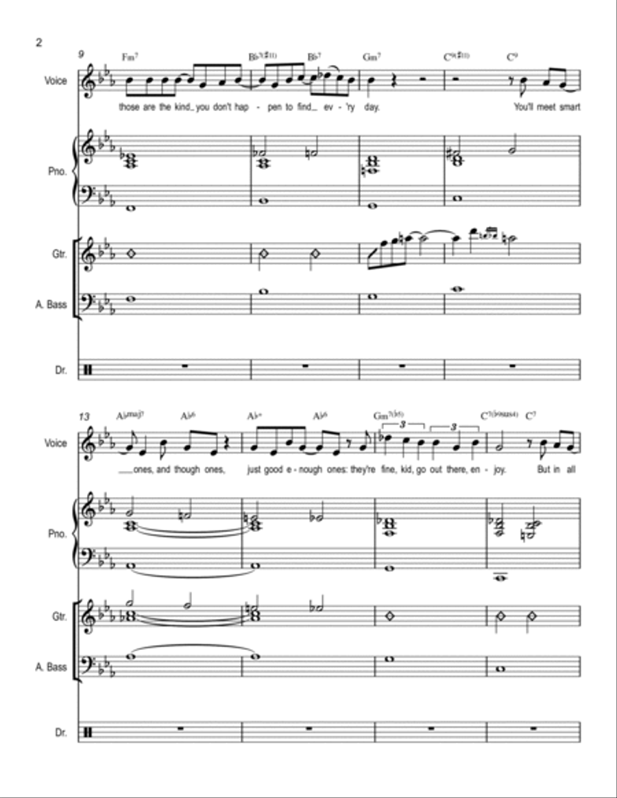One of the Great Ones Small Ensemble scores gallery preview page 2
