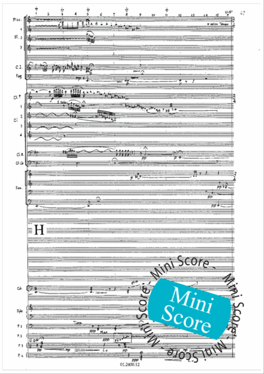 Aratoro I Aratoro I Concert Band scores gallery preview page 51