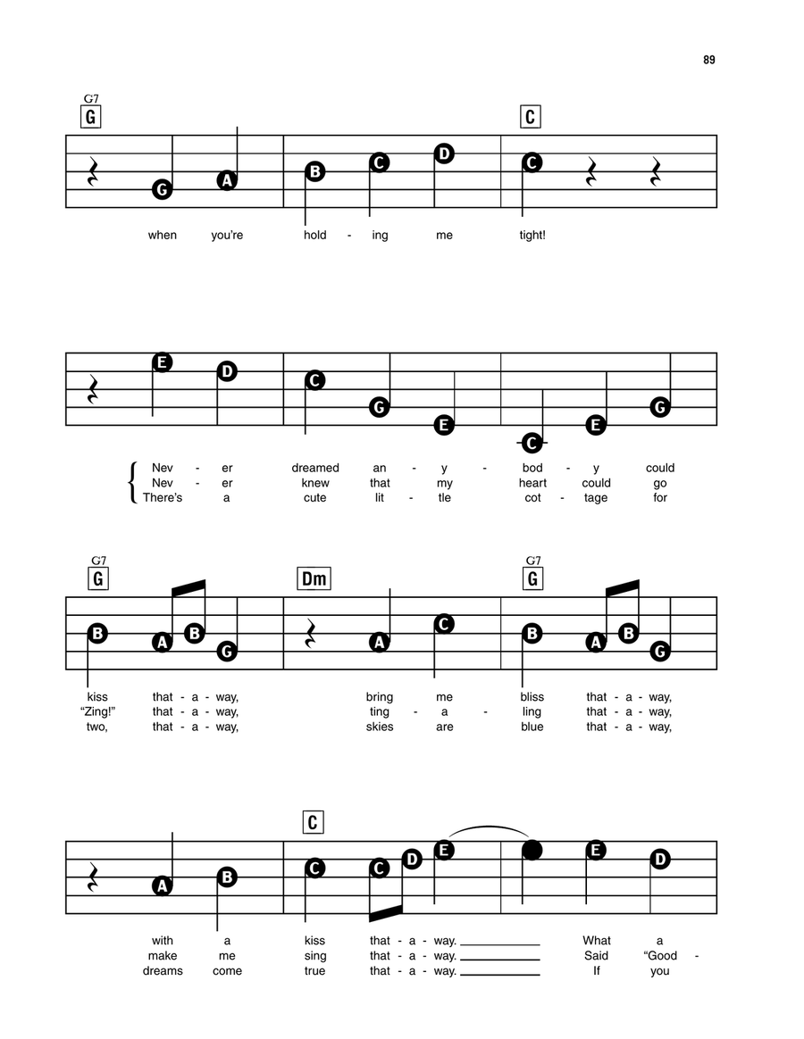 Hot Diggity (Dog Ziggity Boom) Electronic Keyboard scores gallery preview page 2