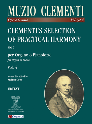 Clementi’s Selection of Practical Harmony WO 7 for Organ or Piano - Vol. 4