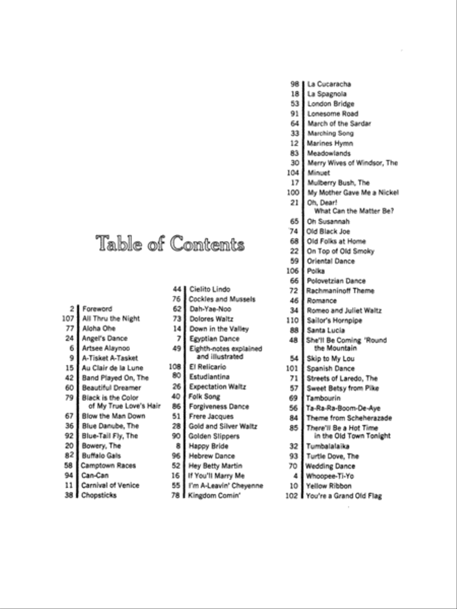 Very First Piano Solo Book Easy Piano scores gallery preview page 2