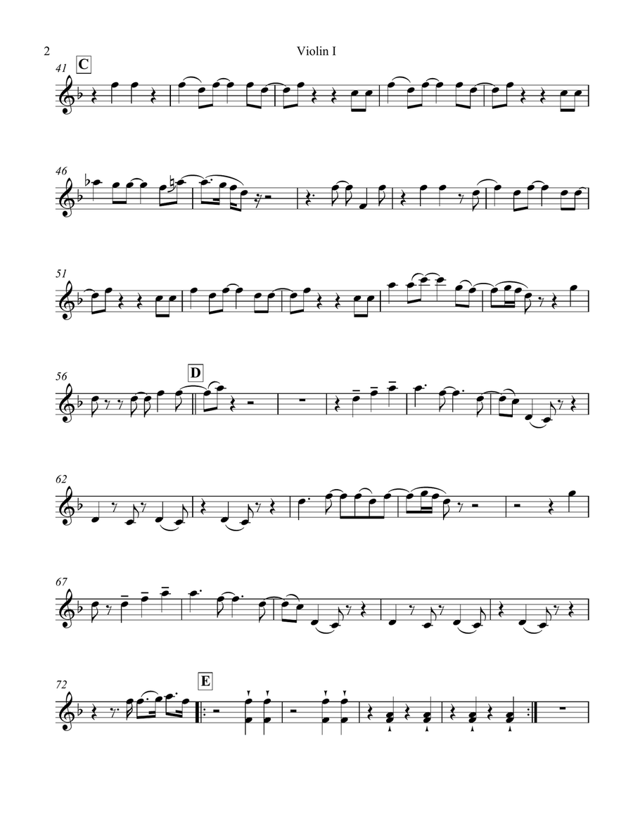 You Make My Dreams String Quartet scores gallery preview page 2