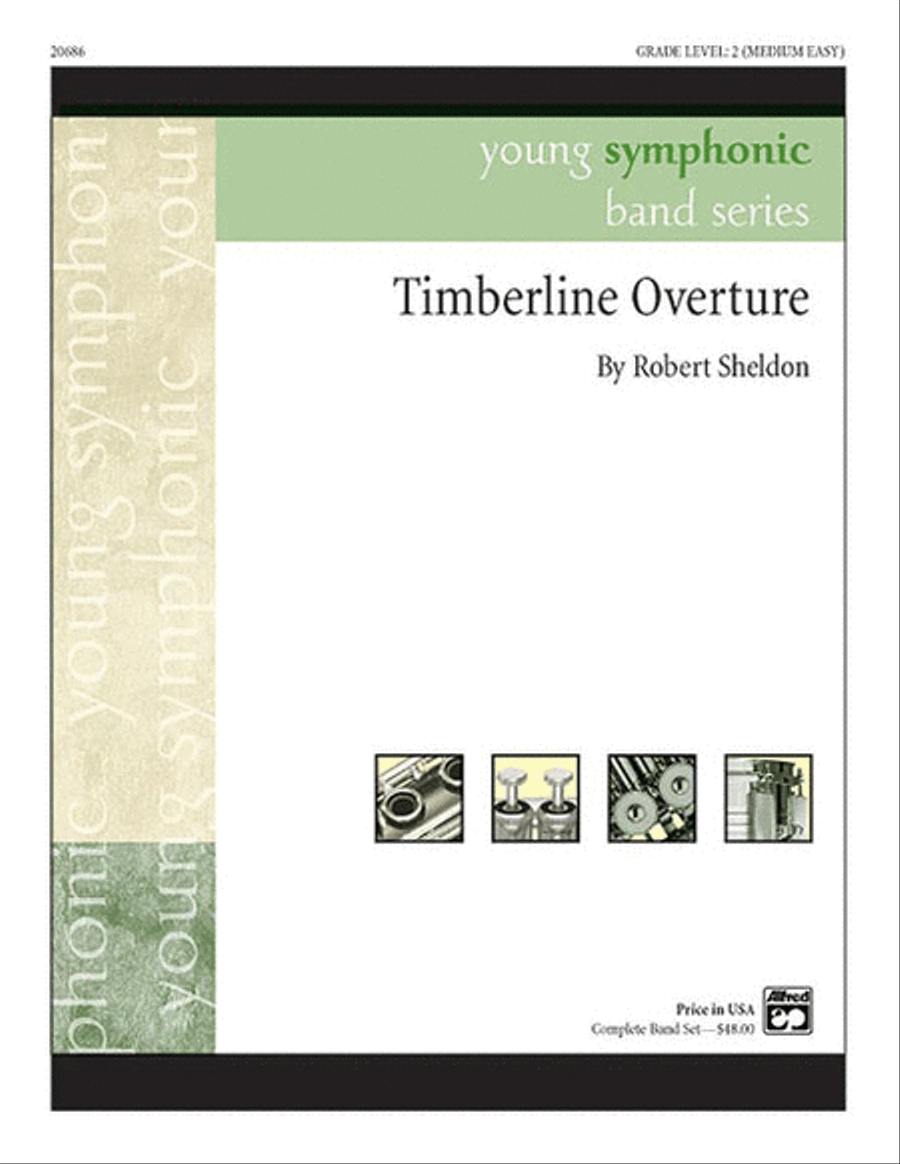 Timberline Overture Concert Band scores gallery preview page 1