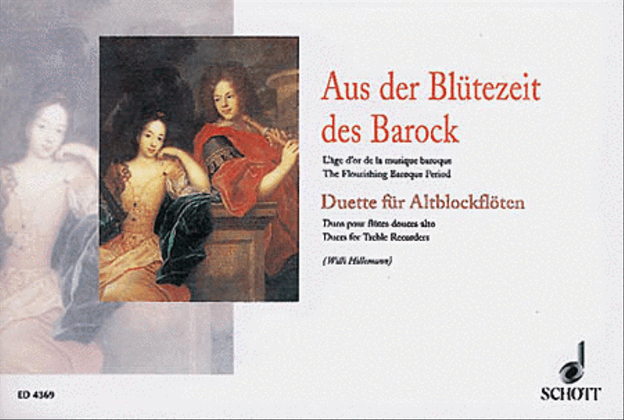 Aus der Blütezeit des Barock (The Flourishing Baroque Period) Woodwind Duet scores gallery preview page 1