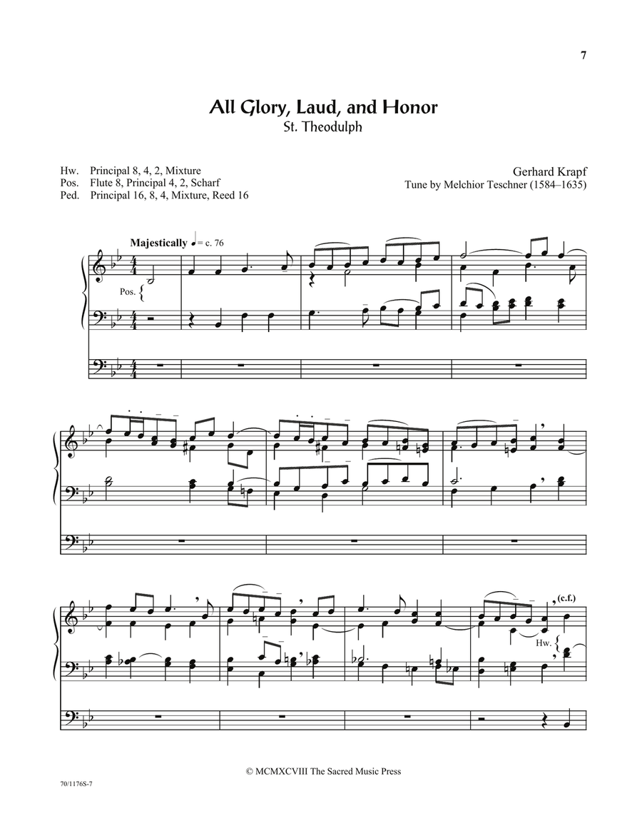 Hymn Meditations for Organ, Vol. 2 (Digital Download) Organ scores gallery preview page 6