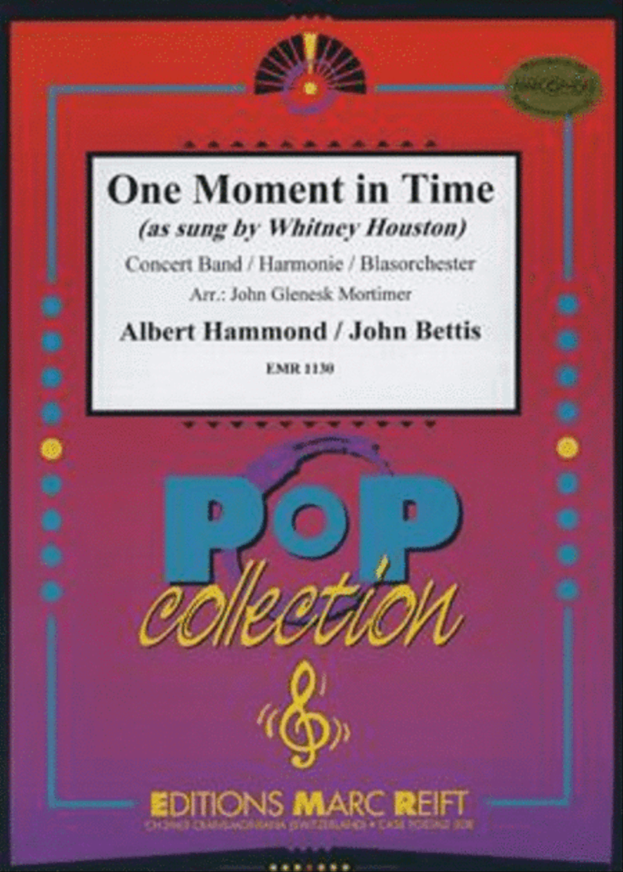 One Moment In Time One Moment In Time Concert Band scores gallery preview page 1