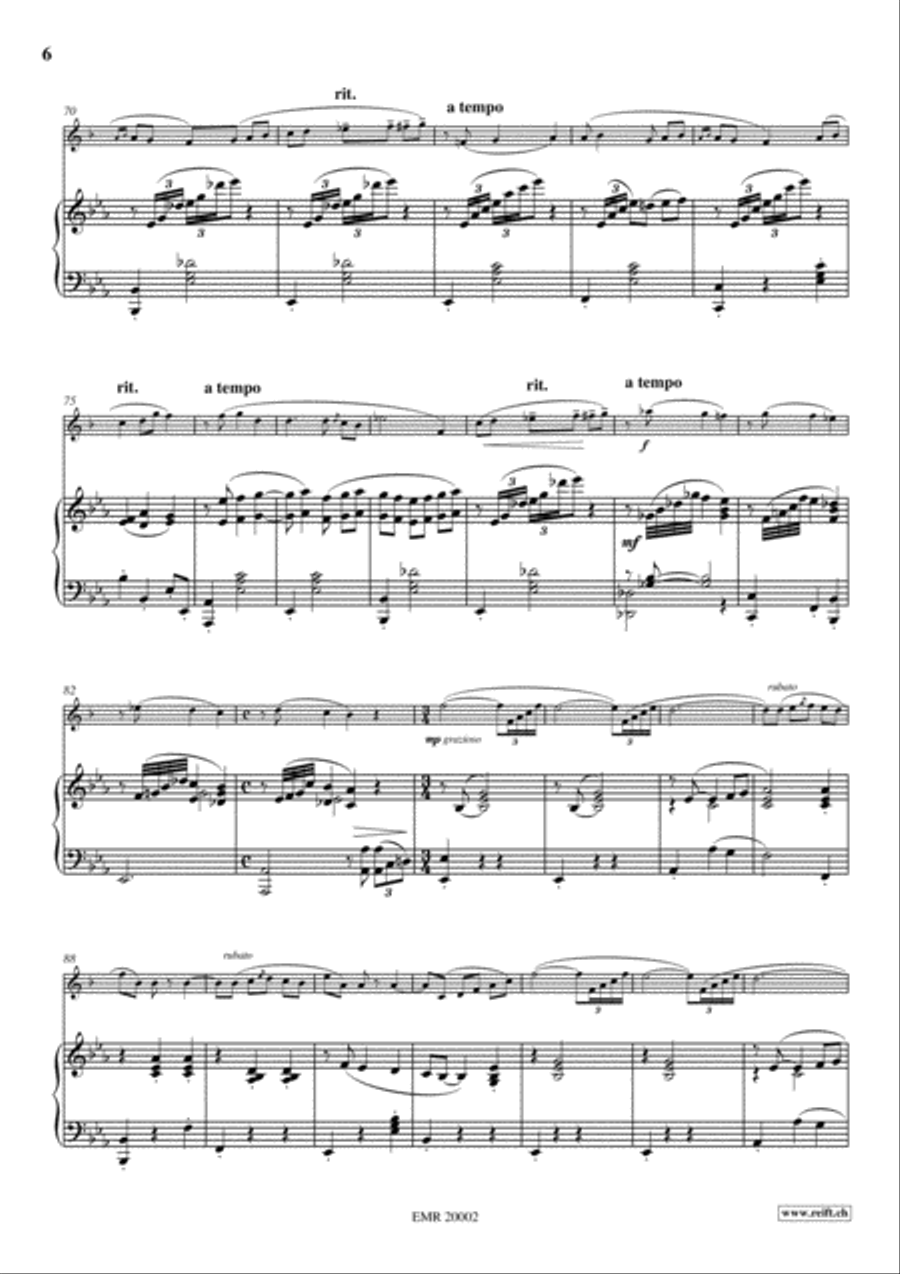 Puccini Highlights Clarinet Solo scores gallery preview page 6