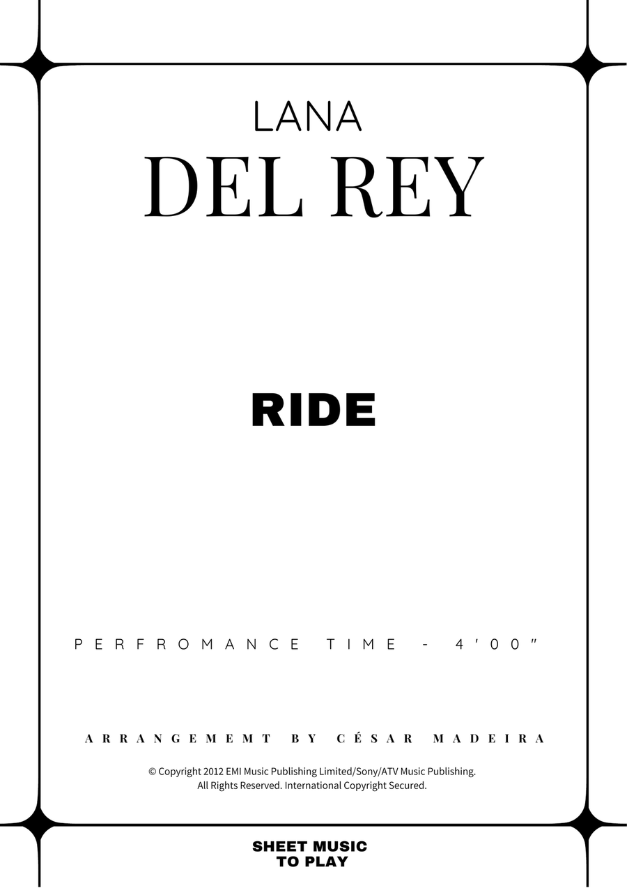 Ride Ride Woodwind Quartet scores gallery preview page 2