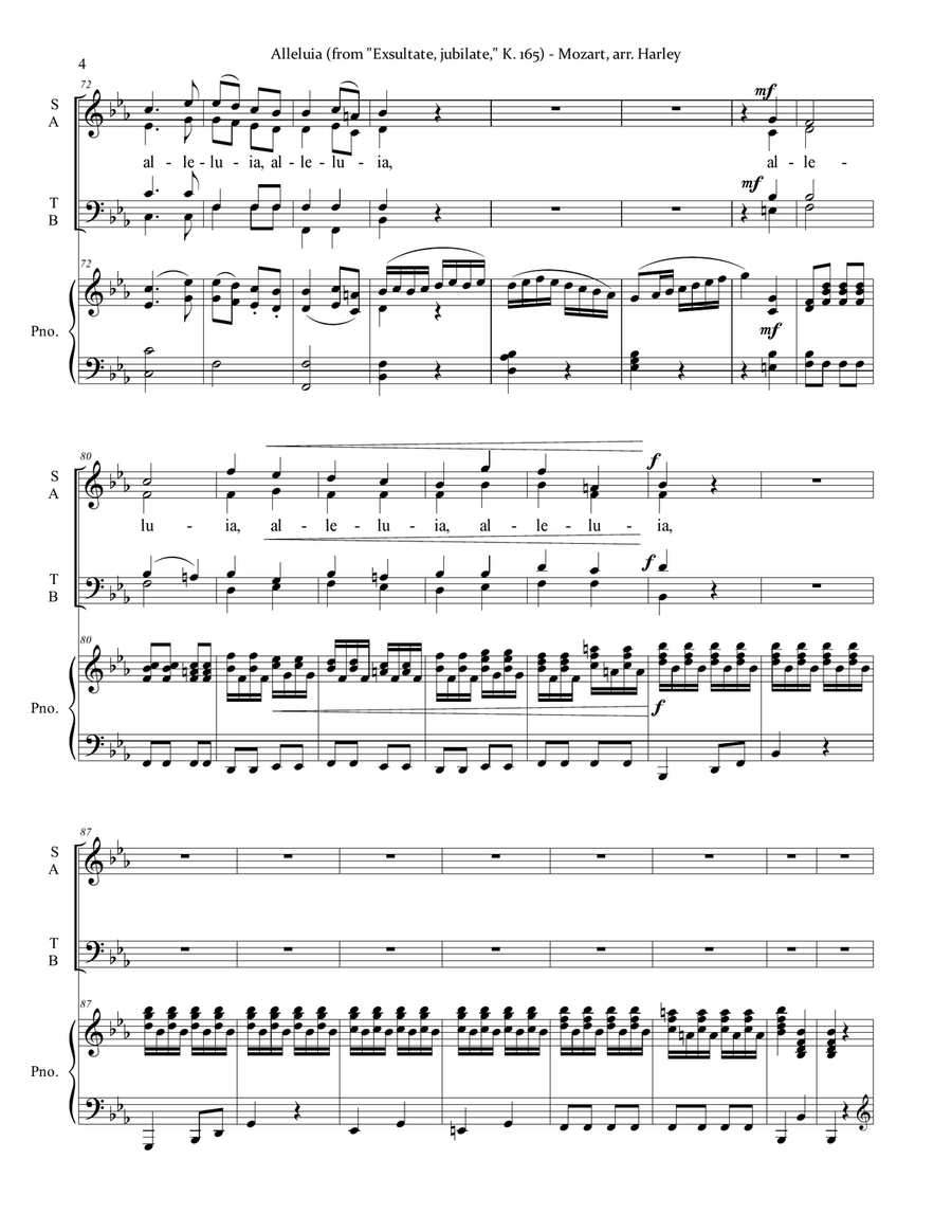 Alleluia (from 