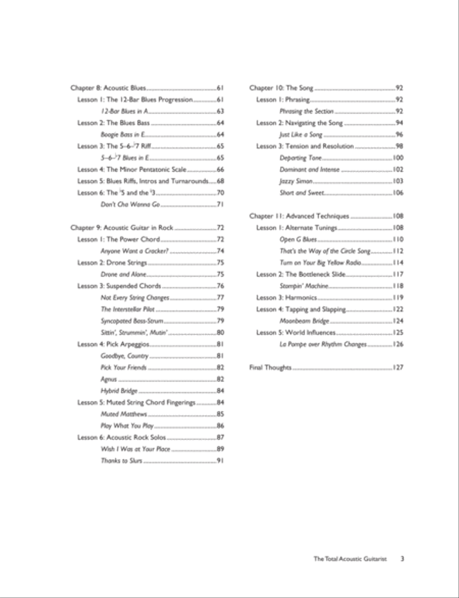 The Total Acoustic Guitarist (Book & CD) Acoustic Guitar scores gallery preview page 8