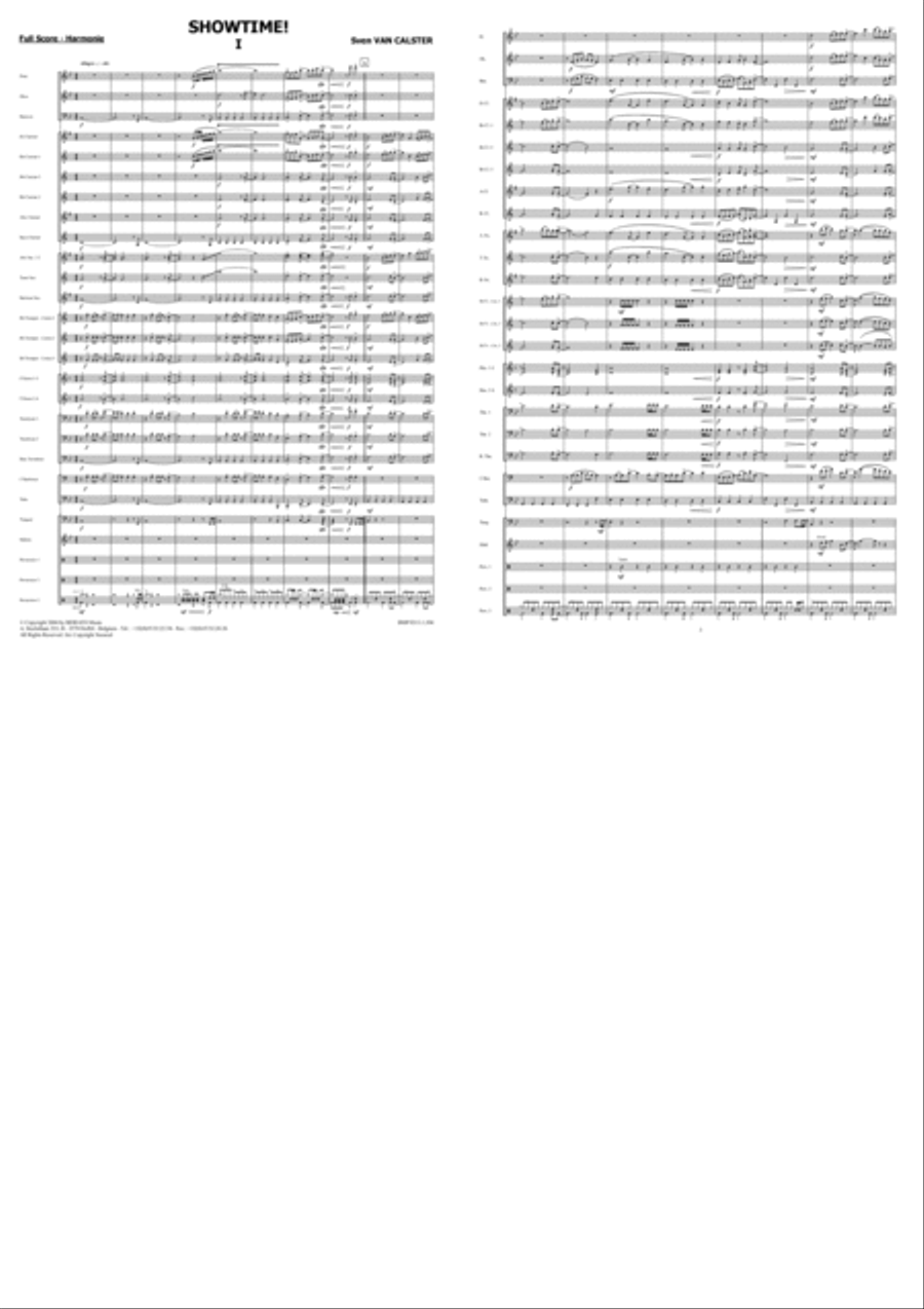Showtime ! Brass Band scores gallery preview page 2