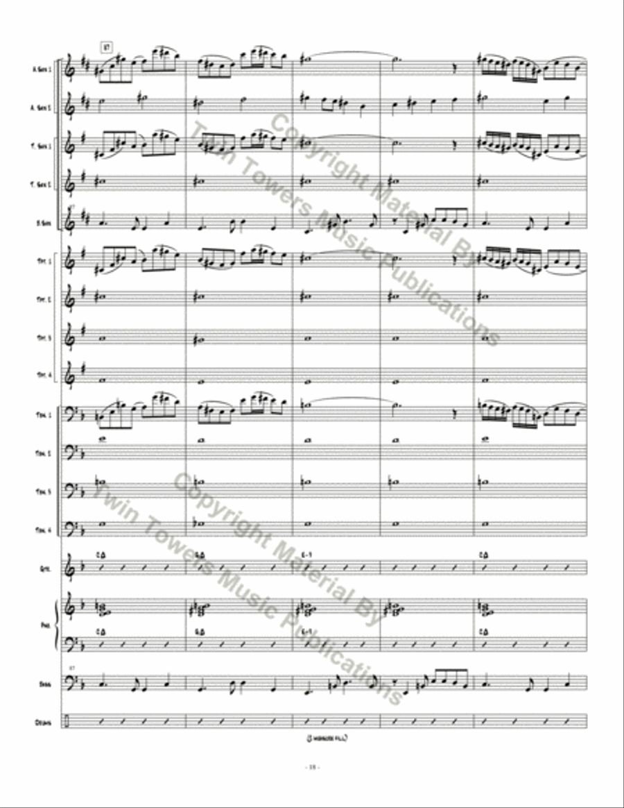 Grind Smooth Jazz Ensemble scores gallery preview page 19