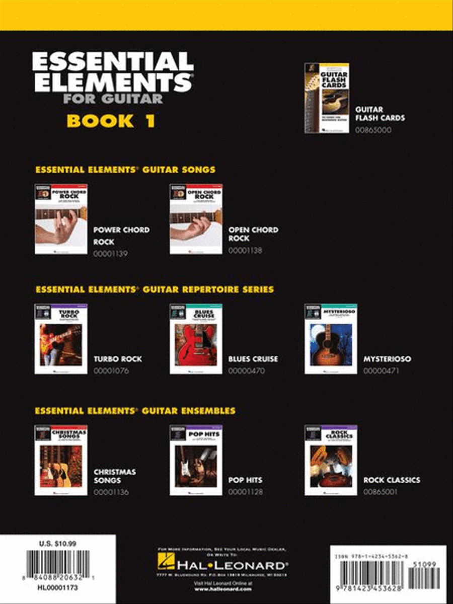 Essential Elements for Guitar – Book 1 Guitar Tablature scores gallery preview page 8