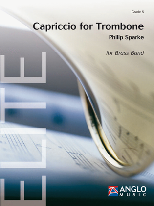 Book cover for Capriccio for Trombone