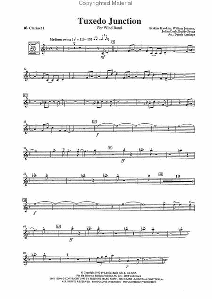 Play The 1st Clarinet With The London Wind Orchestra image number null