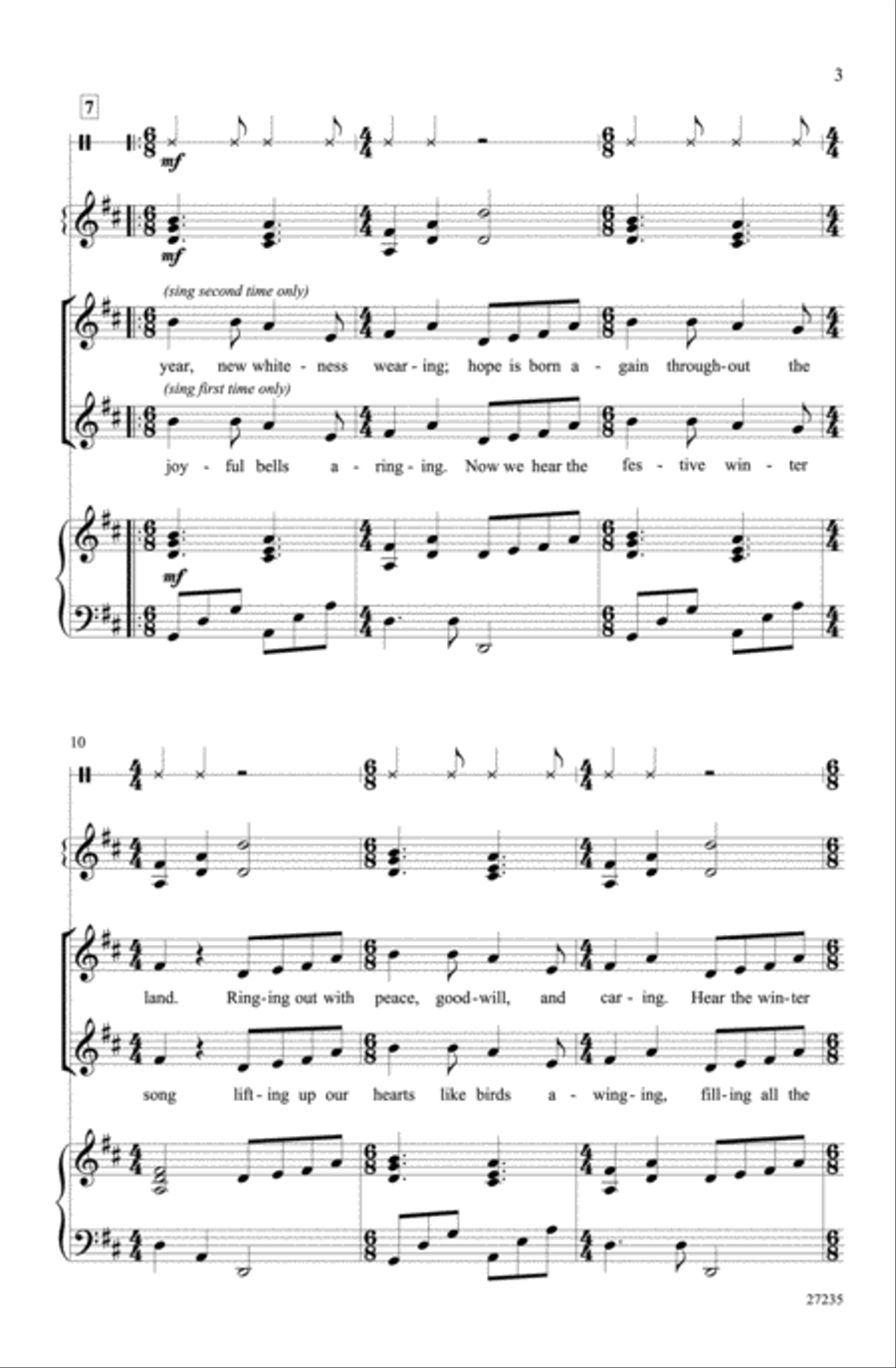 A Welsh Noel 2-Part scores gallery preview page 2