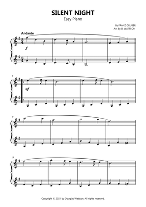 Silent Night sheet music for piano