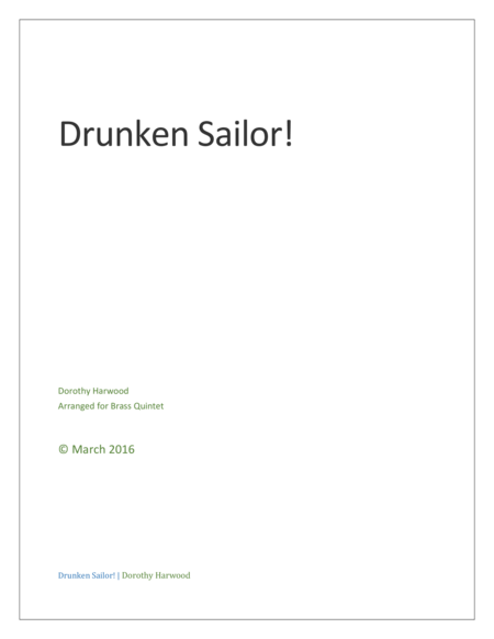 Drunken Sailor image number null