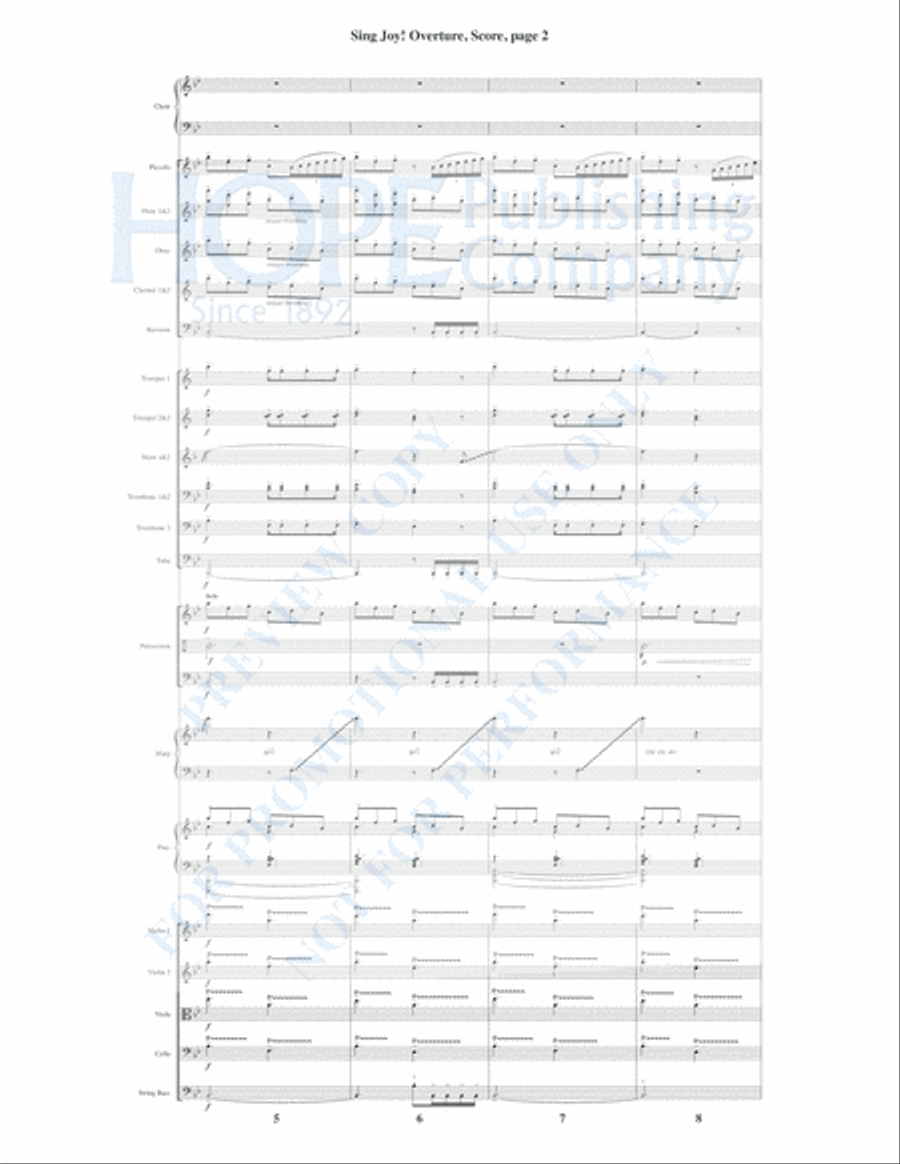 Sing Christmas 3-Part scores gallery preview page 4