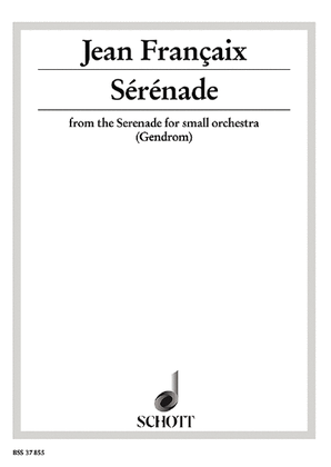 Book cover for Sérénade