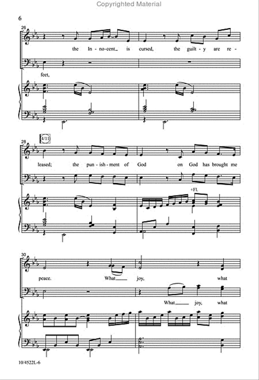 When Love Came Down When Love Came Down 4-Part scores gallery preview page 6