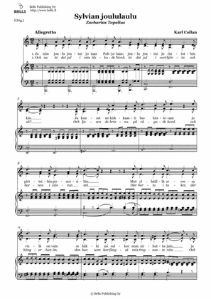 Sylvias julvisa (duet) (Original key. A minor)