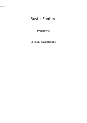 Book cover for Rustic Fanfare