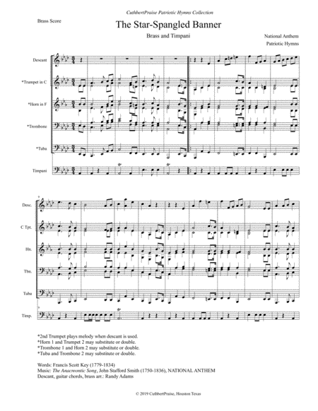 CuthbertPraise Patriotic Hymns Collection, Volume 1 image number null