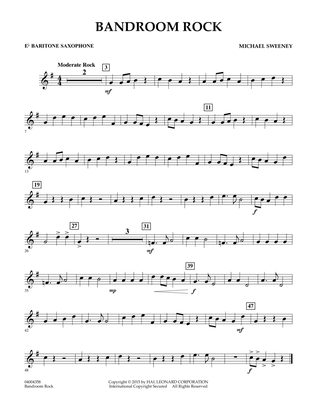 Bandroom Rock - Eb Baritone Saxophone