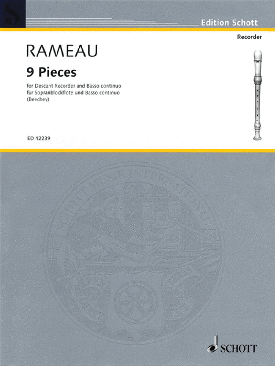 9 Pieces Recorder scores gallery preview page 1