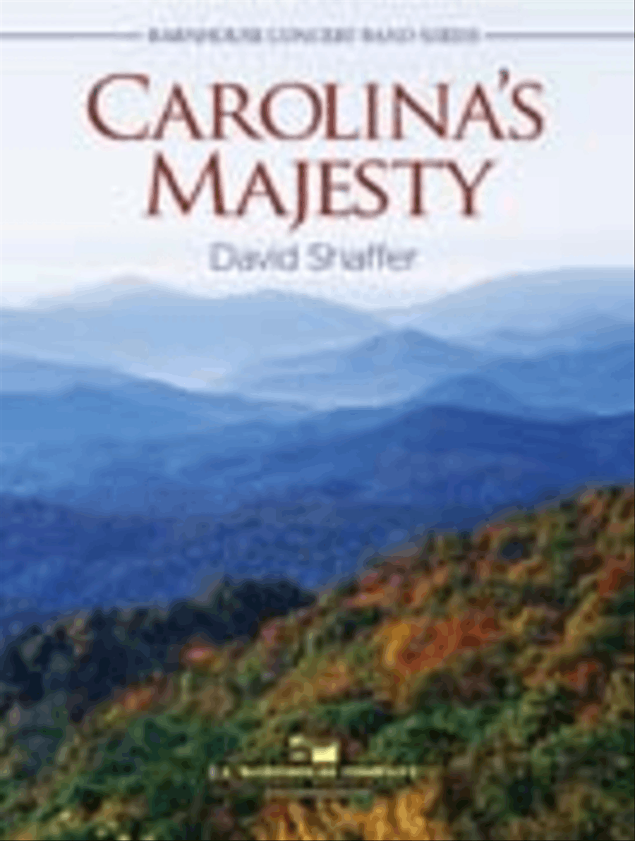 Carolina's Majesty Concert Band scores gallery preview page 1